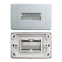 DYNAMIX AV Brush Plate. Ideal for Streamlining your Home Theater, Network, & Office Wire Installations. Soft, Densely Packed Nylon Bristles Protect Cable Jackets from Damage.