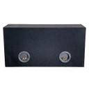 Subwoofer Box For 2 X 10" Sub Double Black
