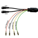 Avs 8.8" Ahd 720P Clip On Rear View Full Screen Mirror Kit With Ahd Heavy Duty Camera