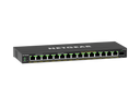 Netgear 16 Port Poe Gigabit Ethernet Plus Switch (Gs316Ep) - With 16 X Poe+ 180W - Desktop/Wall Mount