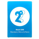 2Degrees Pre-Paid Sim - Card Only