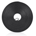 VELCRO QWIK 25mm Continuous 22.8m Cable Roll. Custom Cut to Length. Self-engaging reusable & infinitely adjustable. Easy cable management Black colour