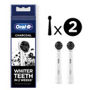 Oral B Charcoal Replacement Head Refills 2 Pack