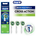 Oral-B CrossAction Replacement Brush Heads 3 Pack
