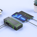 Hoco Portable Smart Car Jump Starter Power Bank w/ LED Light (10000mAh) (QS1)