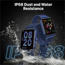 PROMATE IP68 Smart Watch - 1.78" AMOLED, Fitness Tracker, Bluetooth Calling, 20-Day Battery Life - New Year Sale 25% OFF PROWATCH-M18.BLU