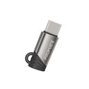 PROMATE Ultra-fast Lightning to USB-C Adaptor. Supports Data & Charge with 480Mbps Data Transfer Speed. Plug & Play Corrision Resistant Connector. Supports Ultra-Fast Charging.