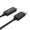 UNITEK 1.8m DisplayPort to HDMI Cable. Supports FHD up to 1920x1200 PC & HDTV up to 1080P. Audio & Visual Pass-through. Black Colour. 