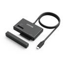 UNITEK NVMe M.2 SSD Enclosure Adapter with 100cm Cable. Supports M Key In Any Sizes M.2 2.5" / 3.5" SATA Solid State Drives. Tool-Free. Plug-and-play. 
