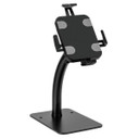 BRATECK Universal Anti-Theft Tablet Countertop Stand for All 7.9"-11” Tablets. Includes Security Screw to Prevent Theft. 360 Rotation. Includes Silicone & EVA Pads. Bolt Down Base.  Black Colour