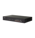 EDGECORE 5 Port Lite L2 Smart Gigabit Web Managed PoE Switch with 4 PoE Ports (30W). 120W Power Budget. 6KV Power Surge Protection. Fanless Design. 