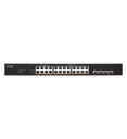 EDGECORE 28 Port Lite L2 Smart Gigabit Web Managed PoE Switch with 24 PoE Ports (90W) and 4 SFP Ports. 480W Power Budget. 6KV Power Surge Protection. Fan-Cooled Design.