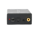 ARCO 1x4 Optical Audio Splitter. Split & Distribute a Single Digital Audio Input to up to 4 Optical Digital Outputs. Supports Dolby Digital & DTS 2/5.1CH. Supports S/PDIF Sampling 32-192kHz.
