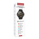 PROMATE IP67 Sport Watch with 1.53" Round Screen & BT Calling. Fitness Tracker, Pedometer, Blood Presure Prediction, Heart Rate Real Time, Smart Notifications, Over 100 Customized Watch Faces. Black