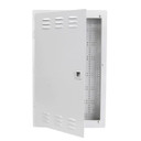 DYNAMIX 20'' Network Enclosure, Recessed Wall Mount, Vented Lid, Cable/Dual GPO Knock outs. Installs: 400mm Centre Stud. Cut out OD: 355 x 525 x 90mm. Incl. Installation Accessories, Earth Kit