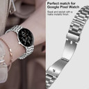 Google Pixel Watch      Stainless Steel Strap   Silver