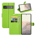 Google Pixel 6 Pro      Pu Wallet Case    [Green]