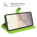 Google Pixel 6 Pro      Pu Wallet Case    [Green]