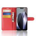 Google Pixel 3 Xl      Pu Wallet Case    [Red]