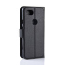 Google Pixel 3A      Pu Wallet Case    [Black]