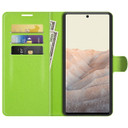 Google Pixel 6      Pu Wallet Case    [Green]