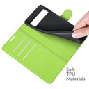 Google Pixel 6      Pu Wallet Case    [Green]