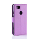 Google Pixel 3A      Pu Wallet Case    [Purple]