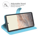 Google Pixel 6      Pu Wallet Case    [Lightblue]