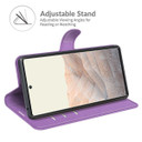 Google Pixel 6 Pro      Pu Wallet Case    [Purple]