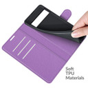 Google Pixel 6 Pro      Pu Wallet Case    [Purple]