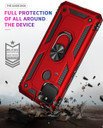 Google Pixel 5      Military Armour Case    Red