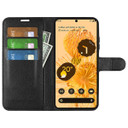 Google Pixel 7 Pro      Pu Wallet Case    [Black]