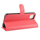 Google Pixel 4      Pu Wallet Case    [Red]