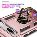Google Pixel 7a      Military Armour Ring Case    RoseGold