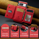 Google Pixel 8      Magnetic Wallet    Red