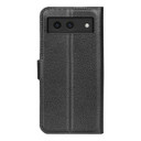 Google Pixel 8A      Pu Wallet Case    [Black]