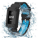 Fitbit Charge 3      Silicone Strap   Black/Blue