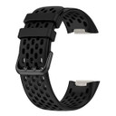Fitbit Charge 6      Silicone Strap   Black