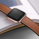 Fitbit Versa      PU Leather Strap   Brown