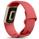 Fitbit Charge 6      Silicone Strap   Red