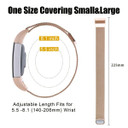 Fitbit Charge 2      Milanese Loop Strap   RoseGold
