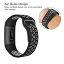 Fitbit Charge 3      Silicone Strap   Black/Grey