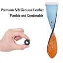 Fitbit Versa 4      PU Leather Strap   Blue