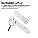 Fitbit Charge 3      Silicone Strap   White