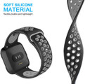 Fitbit Versa      Silicone Strap   Black/Grey