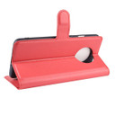 Oneplus 7T      Pu Wallet Case    [Red]