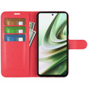 Oneplus Nord Ce 3 Lite      Pu Wallet Case    [Red]