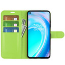 Oneplus Nord Ce 2 Lite      Pu Wallet Case    [Green]