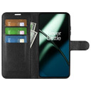 Oneplus 11      Pu Wallet Case    [Black]