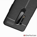 OnePlus 8 Pro      Leather Texture Case    Black